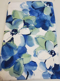 SewsUp Blue Floral Flowering Plants
