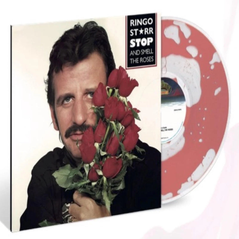 Limited LP record set with album cover and red rose-themed vinyl disc