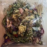 Dried Flowers Bulk Roses Pink Purple Orange Bulk Set Dried Flower
