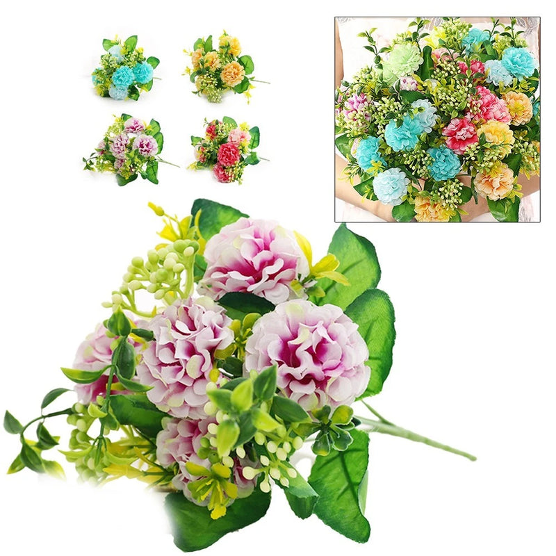 Indoor Use Outdoor Use Home Decor Artificial Silk Hydrangea Beauty Part Name Hydrangea