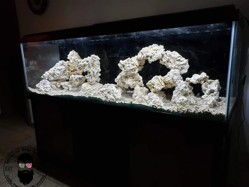 Cichlid Rock 10 lbs Sm/Med/Lg Dry Rock Aragonite, Porous, Freshwater Aquarium Anemone