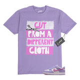 Dunk Lilac Bloom Pink Beyond Hydrangeas Lavender White T Shirt to Match CUT Hydrangea