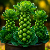 1200+ BRUSSELS_SPROUTS SEEDS __ LONG _ISLAND IMPROVED HEIRLOOM | FREE_SHIPPING Garden Plants