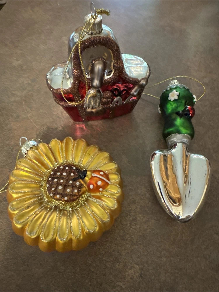 Gardening ornament set Sunflower, Gardening Tools Sunflower