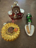 Gardening ornament set Sunflower, Gardening Tools Sunflower