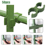 Garden Trellis Plant Connector Clip For Tomato Cage 11mm 16mm 20mm Plant Stakes Garden Plants
