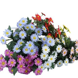 Silk Artificial Daisy Bouquet 9 Fork 35cm for Wedding For Home Garden Use Daisies