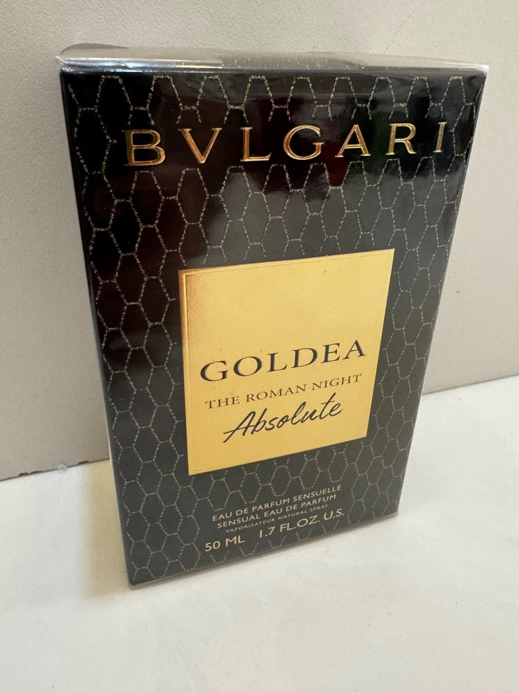 Bvlgari Goldea The Roman Night Absolute 1.7 Oz / 50 Ml Edp New & Sealed EDP