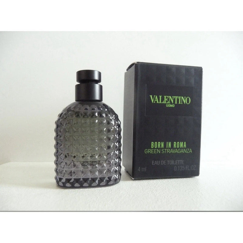 Valentino Uomo Born in Roma Green Stravaganza EDT 4ml Mini Spray New in Box EDT
