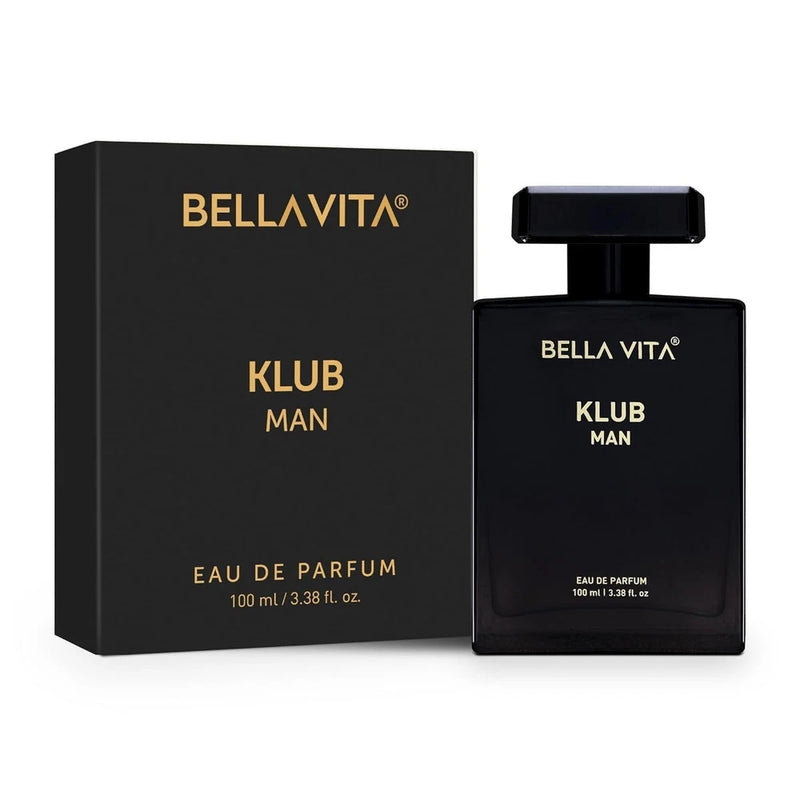 Bellavita Luxury KLUB | Long Lasting Eau De Parfum 100ml Perfume for Man | Gift EDP