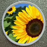 3" Sunflower Flower Sublimation Iron / Sew Patch Badge Sunflowers Floral Florist Sunflower