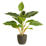 41CM Evergreen Potted Plant with Realistic Design for Indoor Decoration Green Plant