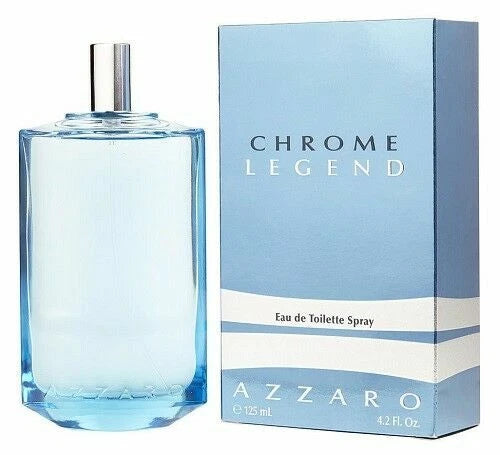 Chrome Legend by Azzaro Cologne for Men 4.2 oz New In Box EDT