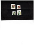CANADA 2015 FLOWERS - HYDRANGEAS  SET of 4 cat #2897+  $6.00  USED  BK 451b Hydrangea