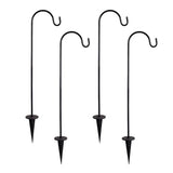 4 Pcs Iron Hook for Garden Hanging Plant Holder Basket Hooks Hanger Garden Plants
