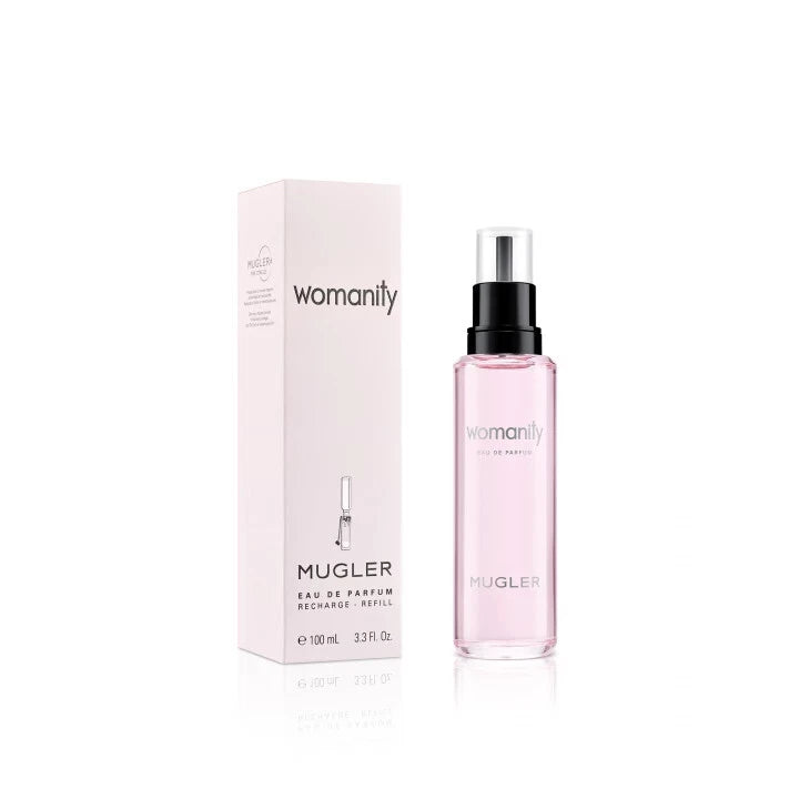 Mugler WOMANITY Refill Recharge Eau de PARFUM 3.3oz 100ml NEW & SEALED EDP