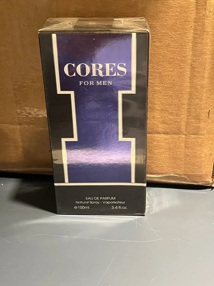Cores for Men Eau de Parfum 3.4 fl oz 100 ML New In Box EDP