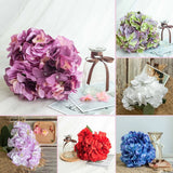 10 Silk Hydrangea Bushes Wedding Flowers Party Bouquets Home Centerpieces Hydrangea