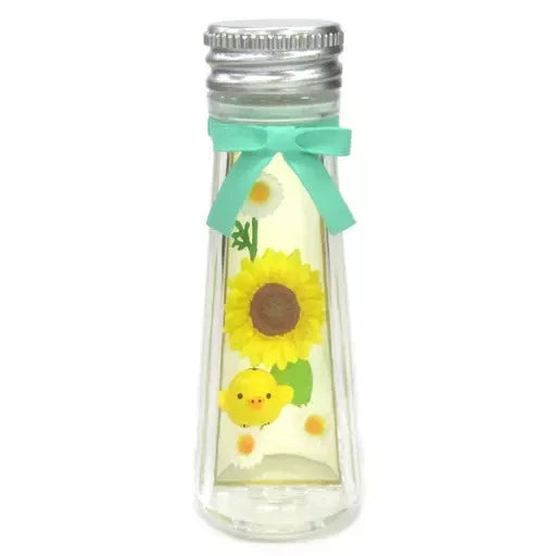 Rilakkuma Flower Mini Figure with Sunflower Botanical Theme Collectible Sunflower