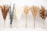 110pc Boho Pampas Grass Decor with Bunny Tails Dried Eucalyptus Flowers Pampas Grass