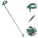 10 Pcs Plastic Flower Support Holders Garden Stakes for Plants Orchid Rod Garden Plants