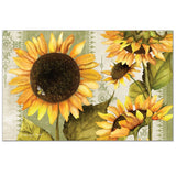 Paper Placemat, Sunflowers In Bloom, 24-Pack Sunflower