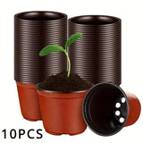 Plastic Plant Nursery Pots Seedling Plant Pot for Indoor Outdoor Planting Garden Garden Plants