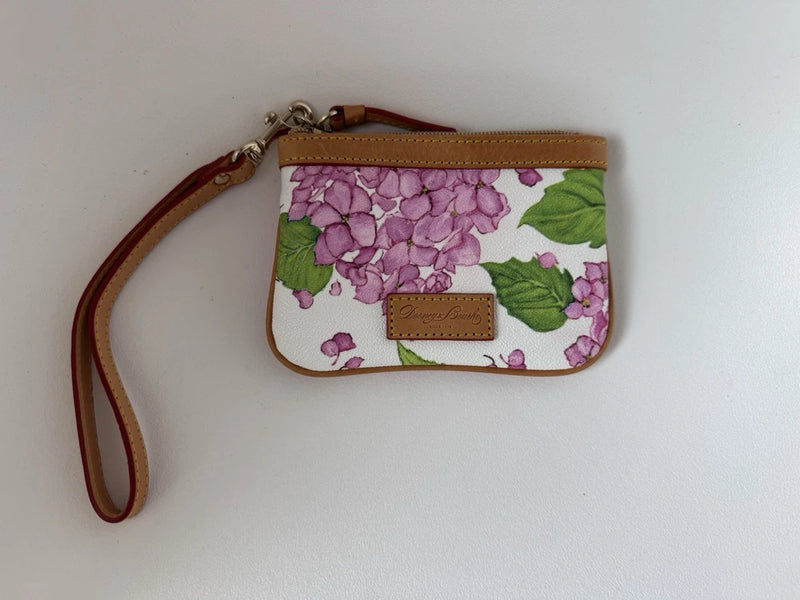 Dooney and Bourke Hydrangea Wristlet Hydrangea