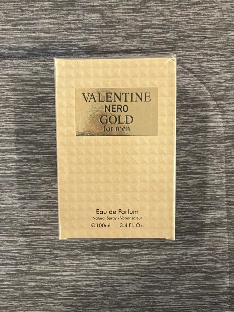 Valentine Nero Gold For Men's and Women EDP 3.4 FL OZ. 2 pk Generic EDP