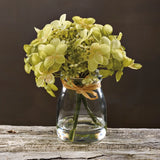 Vase - Green Hydrangea Hydrangea