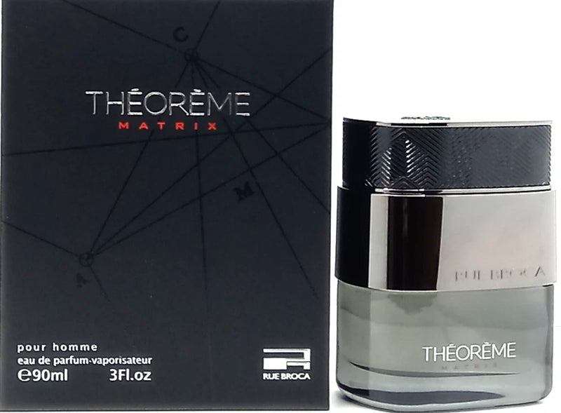 RUE BROCA THEOREME MATRIX POUR HOMME EAU DE PARFUM SPRAY FOR MEN 3.0 Oz / 90 ml EDP