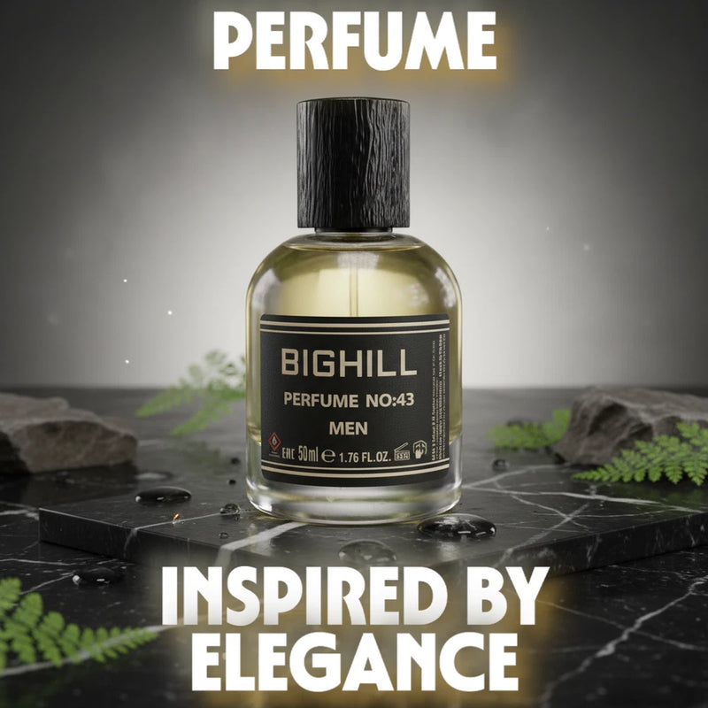 Eau de Perfume Big Hill Men No:15 Inspired by Invictus Luxury 50ml 1.7 Oz EDP