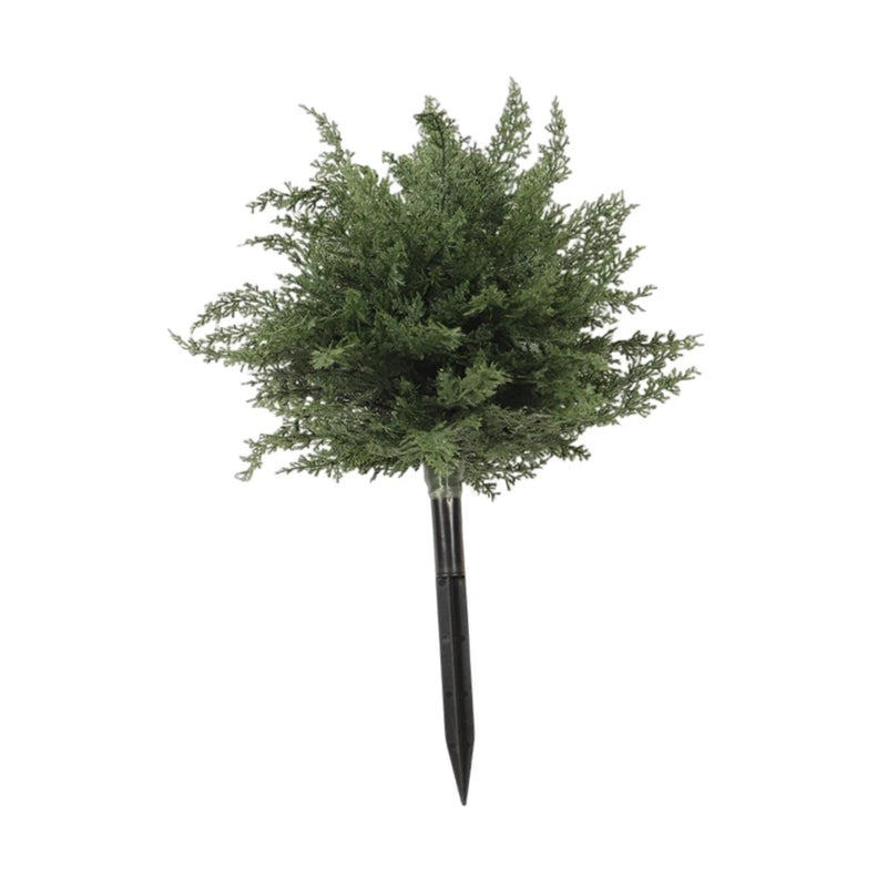 Christmas Artificial Tree with Spike Micro Landscape Photo Props Outdoor Plant Green Plant