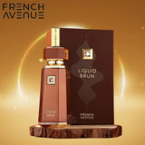LIQUID BRUN By FRENCH AVENUE EAU DE PARFUM SPRAY FOR MEN 5.7Oz / 150 ml NEW!!! EDP