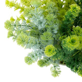 6pcs vibrant artificial plants for enhancing home and For outdoor areas Green Plant