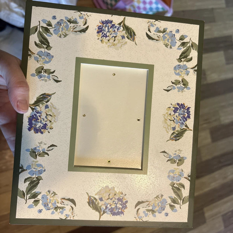 Hydrangea Flower Picture Frame 4x6 Inches Hydrangea