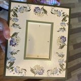 Hydrangea Flower Picture Frame 4x6 Inches Hydrangea