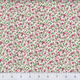 Quilters Calicos Pink Fabric 181 BTY Flowering Plants
