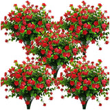 Full Size Artificial Plants - Indoor Outdoor Decoration Flowering Plants