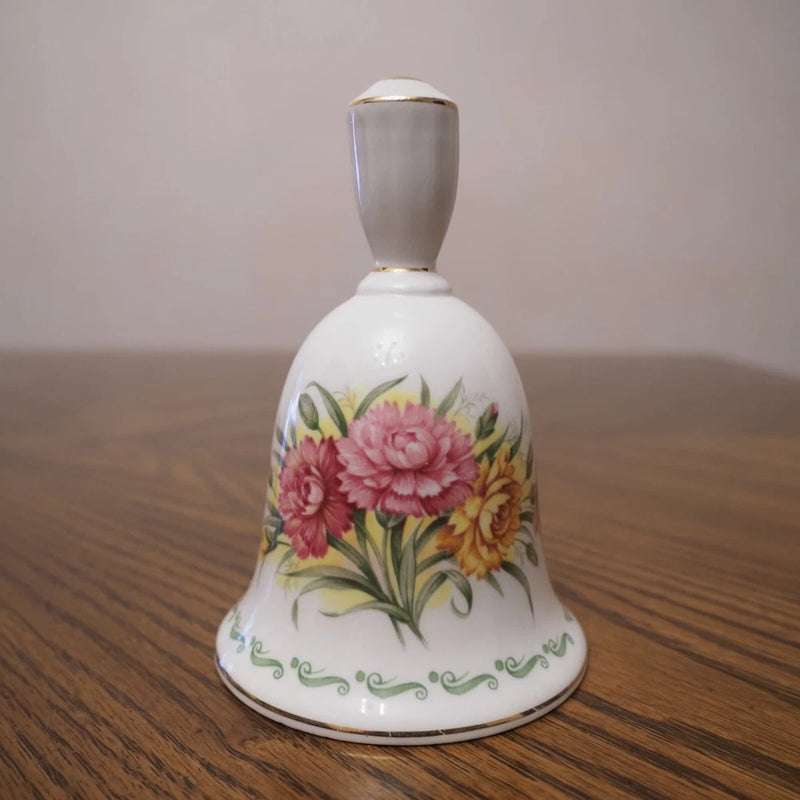 QUEEN'S/ROSINA Fine Bone China Special Flowers JANUARE Carnation Bell Carnation