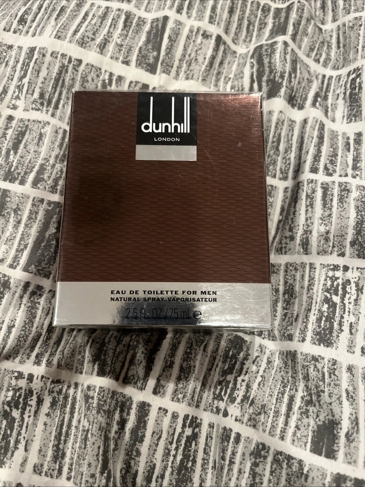 Brown Alfred Dunhill London eau de toilette for men spray box, 75 ml