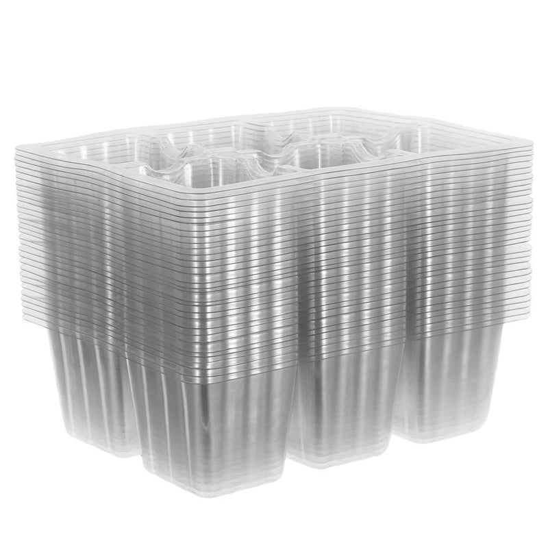 30 Pcs Starter Tray Plant Germination Gardening Trays with Drain Holes Garden Plants