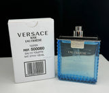 Versace Man Eau Fraiche Eau De Toilette Spray 3.4 oz Demo Packaging *No Cap EDT