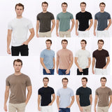 REISS Mens Mercerised Cotton T-Shirt Designer Crew Neck Tee Top M L XL XXL Roses