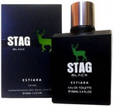 ESTIARA Stag Black Eau de Toilette - 100 ml (For Men) free shipping EDT