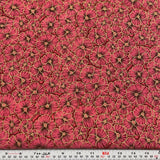 Vintage Pansy Passion III Blank Quilting 2006 Metallic Cotton by the HALF YARD Flowering Plants