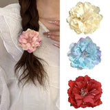 Faux Peony Hair Clip in Fashion Style for Women's Daily Wear and Party Occasions Peony