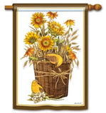 SUMMER SUNFLOWERS, Breeze Art Premium Standard Flag,  28x40, New in Package Sunflower