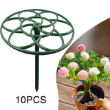10 Pieces Peony Support Cage Round Brace for Potted Plant Peony Hydrangea Hydrangea