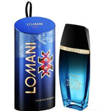 NEW LOMANI XXX EAU DE TOILETTE FOR MEN WITH FREE WORLDWIDE SHIPPING - 100 ML EDT